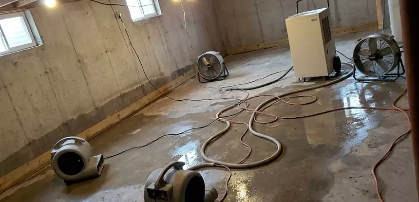 Large-Scale Water Damage Cleanup in Social Circle